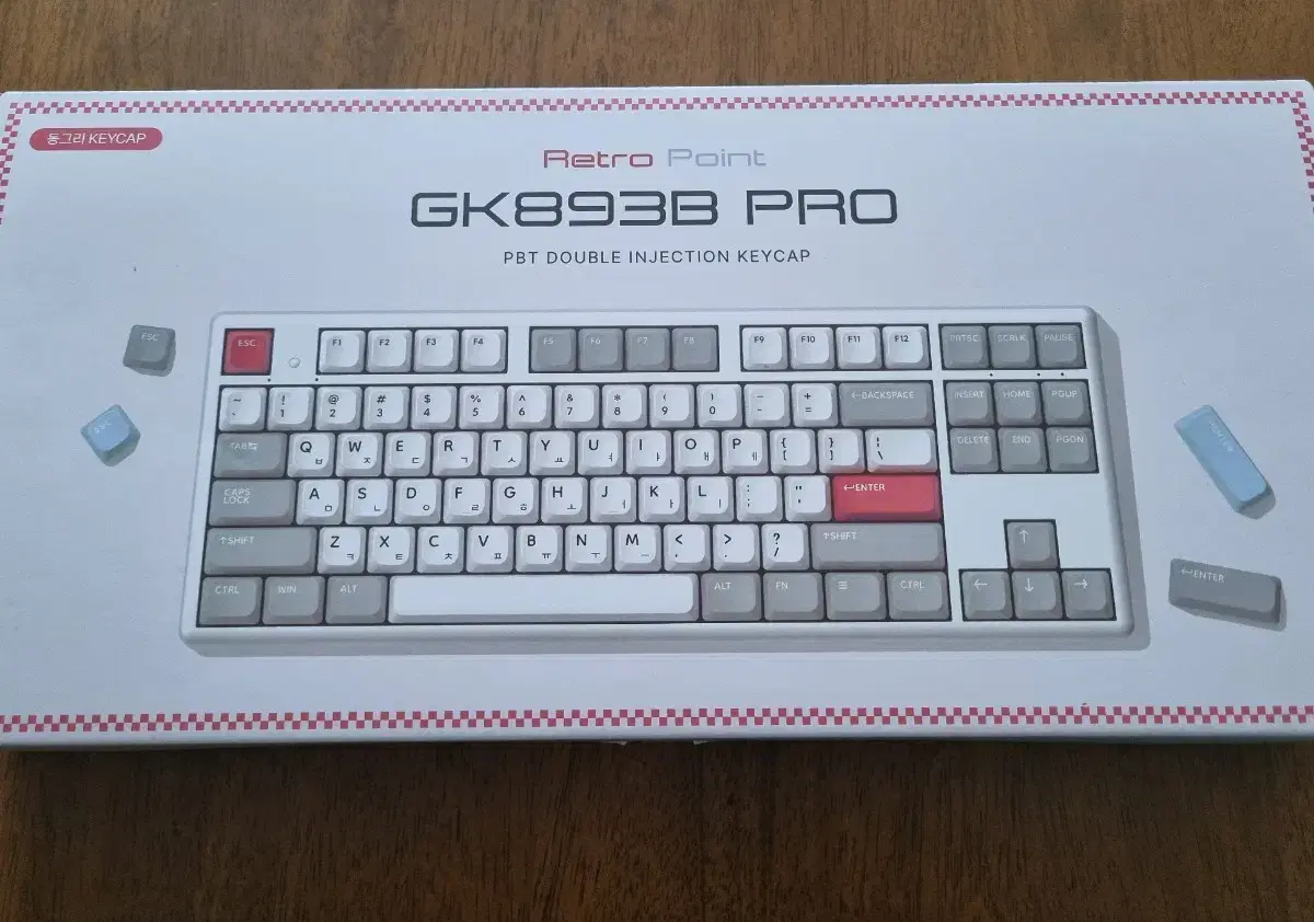 한성 무접점 GK893B PRO 35g 키보드